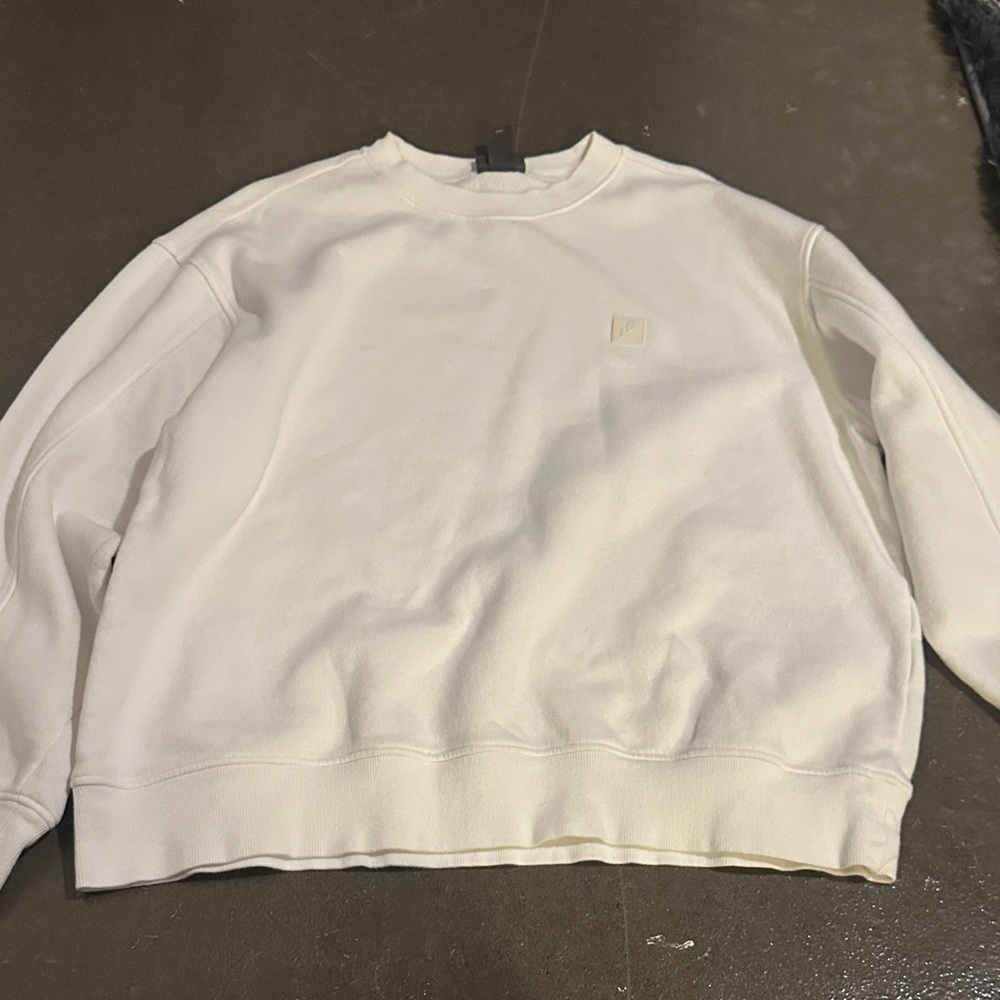 H&M Cream Crewneck Sweater for Men